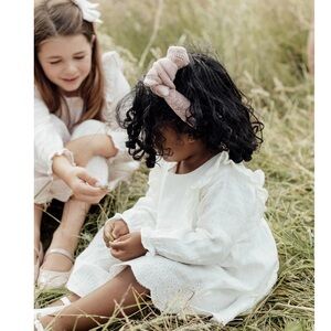 JAMIE KAY - ORGANIC COTTON MUSLIN LILY DRESS - NATURAL